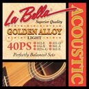 LaBella 40PS Golden Alloy Wound