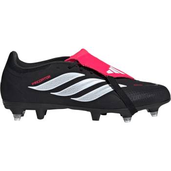 Image 1 of Adidas Мъжки футболни бутонки Adidas Predator Fold-Over Tongue League Soft Ground Football Boots Mens - Black/Red