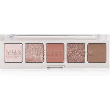 MUA Make Up Academy Professional 5 Shade Palette палитра сенки за очи цвят Desert Bloom 3, 8 гр