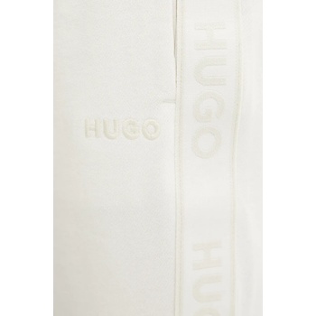 HUGO Памучен къс панталон hugo в бежово 50540936 (50540936)