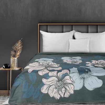 Takoy PREMIUM Polyesterovo-akrylová s potiskem jarních květů-HF-425305 150 x 200 cm