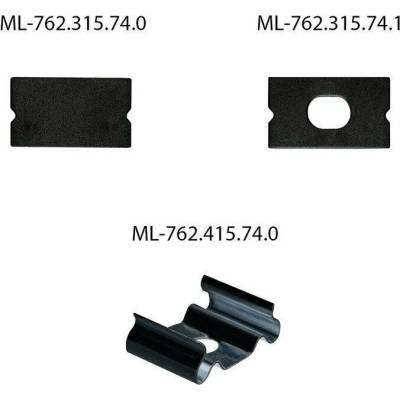 ML-761.415.74.2 Přisazený hliníkový profil PM 12x7mm bez difuzoru černý 2m