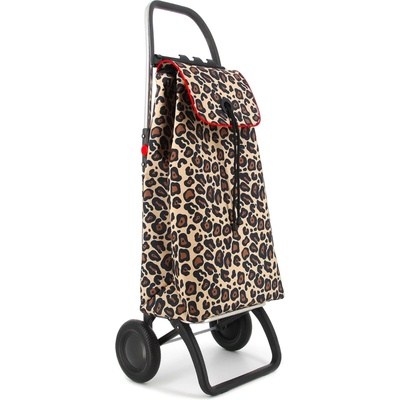 Rolser I-Max Wild 2 Logic, nákupní taška na kolečkách, leopardí vzor IMX564-1037