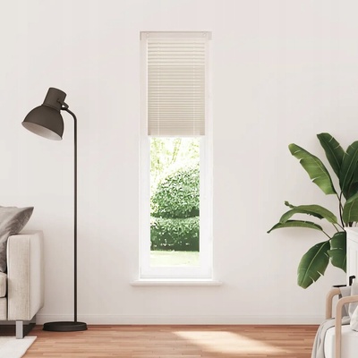 VidaXL Plisovaná roleta krémová 40 x 200 cm