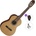 Cort AC70 OP Standard SET Open Pore Natural Класическа китара с размер 3/4