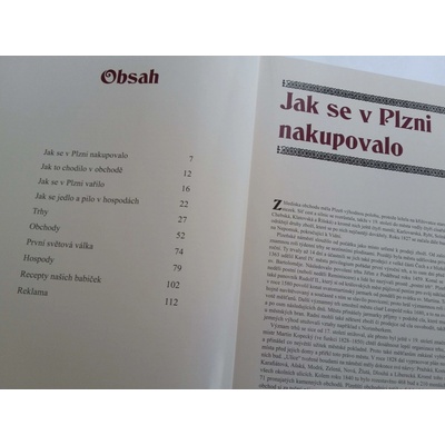 Jak se nakupovalo, vařilo a jedlo ve staré Plzni Jana Slámová CZ