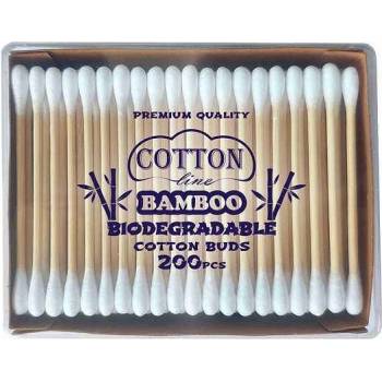 Cotton Line Биоразградими бамбукови клечки за уши Cotton Line BAMBOO (461021)