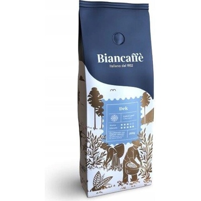 Biancaffe Káva smíšená Espresso Bar Dek zrnková 0,5 kg