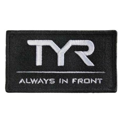 Nášivka TYR - černá ALWAYS IN FRONT