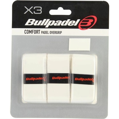Bullpadel Comfort Padel Overgrip GB 1200 3 ks Biela