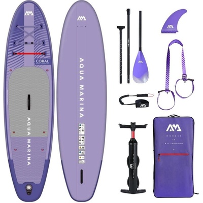 Paddleboard Aqua Marina Coral 10'2'' x 31'' x 4.75'' Night Fade 12501847