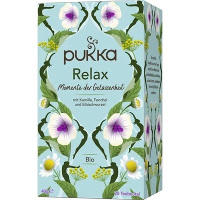 Pukka BIO Relax porcovaný čaj 20 x 2 g