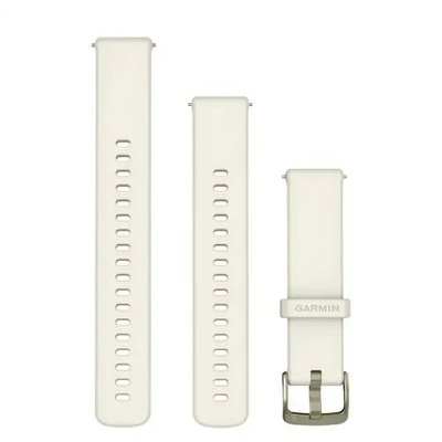Garmin Бързоосвобождаваща се каишка - Bone с Lunar Gold (18 мм) 010-13406-00 (010-13406-00)