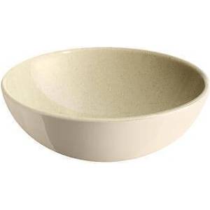 Emile henry (Франция) Керамична купа за салата emile henry individual salad bowl - Ø15.5 см - цвят бледозелен и екрю (eh 2116-m0)