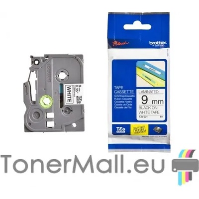 Brother Tape Black on White Brother TZ-221