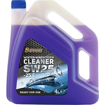 SEVAN ТЕЧНОСТ ЗА ЧИСТАЧКИ sevan ЗИМНА sw25 ЕТАНОЛ -25°С 4l (91281)