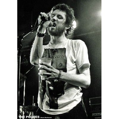 Plagát, Obraz - The Pogues - Shane McGowan Live, 59.4 × 84.1 cm