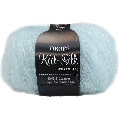 Drops Kid-Silk 58 akvamarín