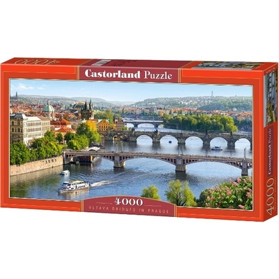 Castor Vltava Mosty v Prahe 4000 dielov