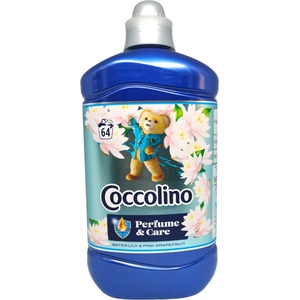 Coccolino омекотител 1.600Л / 64пранета - Water Lily & Pink Grapefruit