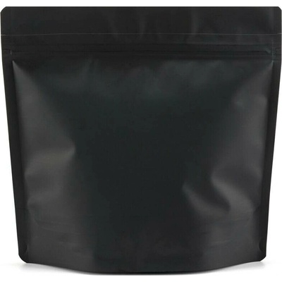 Doypack ZIP | černý supermat | recyklovatelný obsah 750ml (200 x 190 + 80 mm)