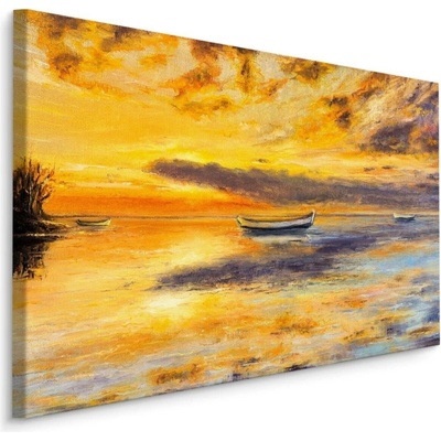 Plátno Západ Slunce Na Klidném Moři Varianta: 90x60