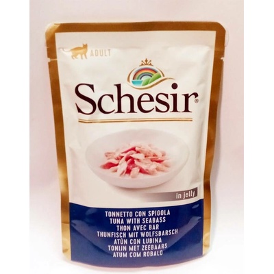 Schesir Cat Adult Tuňák a mořský okoun 85 g