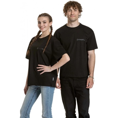 Meatfly unisex tričko Minimal Black