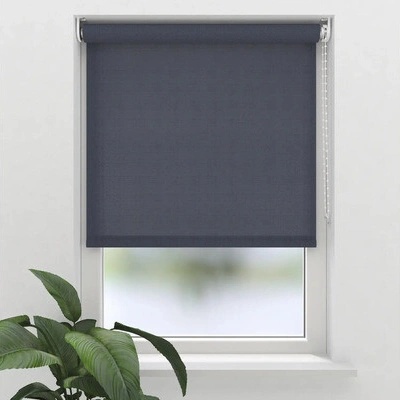 SOLUNA Roleta denná T18 denim modrá 115x190 cm, vrátane držiakov na rám okna
