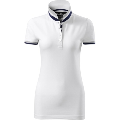 MALFINI Malfini premium collar up 257 / Дамска поло тениска - бяла l (2570015)