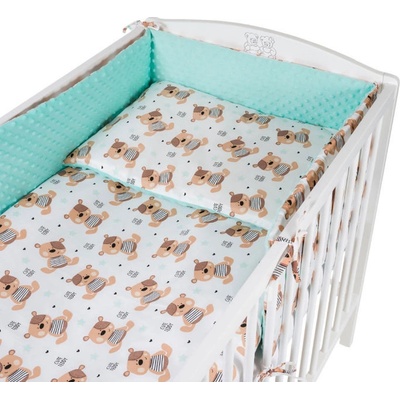 Tomi souprava Teddy mint 135 x 100 cm