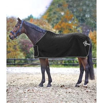 Waldhausen Odpocovací deka pro koně SPONSOREN černá stříbrná
