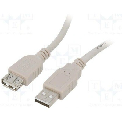 Gembird CCB-USB2-AMAF-10 USB 2.0 USB A zásuvka,USB A vidlice zlacený