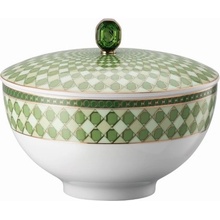 Rosenthal 14204-426349-15381 Miska na polévku s pokličkou Swarovski Signum Fern 15 cm