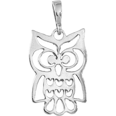 Infinitysilver Stříbrný přívěsek sova obrys 441613