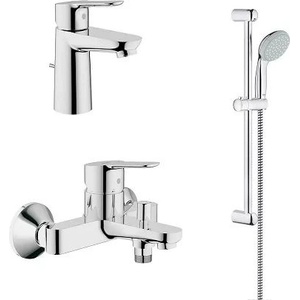 GROHE Смесител за вана и душ Grohe BauEdge хром с ръкохватка (11292701)