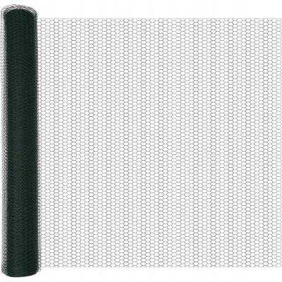 Šestihranný Oplocení zelený 1,2x10 m Ocel