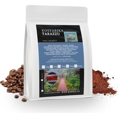Haniell Káva Kostarika Tarazzu arabica mletá 0,5 kg