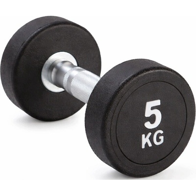 Kubisport Pevné potažené pogumované 1 x 5 kg