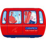 CURAPROX Детски комплект за път със сгъваема четка, червен