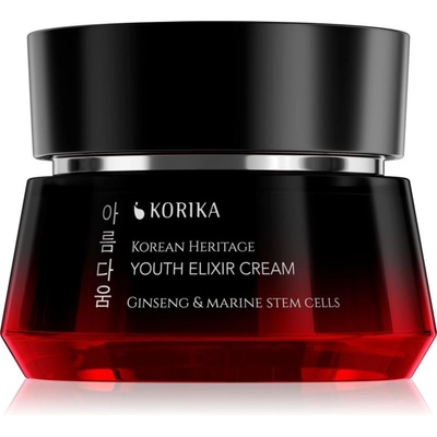 Korika Korean Heritage Ginseng & Marine Stem Cells Youth Elixir Cream 50 ml – Zboží Mobilmania