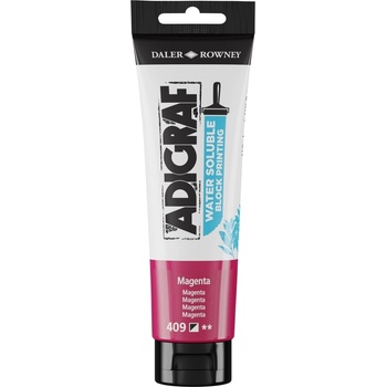 Daler Rowney Adigraf Block Printing Water Soluble Colour Боя за линогравюра Magenta 150 ml (185150409)