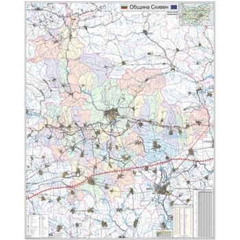 Mapmedia Карта на община Сливен