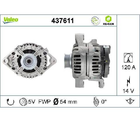 generátor VALEO 437611