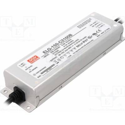 MEAN WELL ELG-150-C2100B Napájecí zdroj: spínaný; LED; 150W; 36÷72VDC; 2100mA; 180÷295VAC