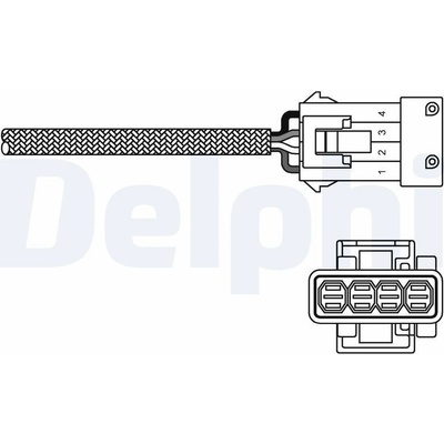 Lambda sonda DELPHI ES20255-12B1 ES20255-12B1