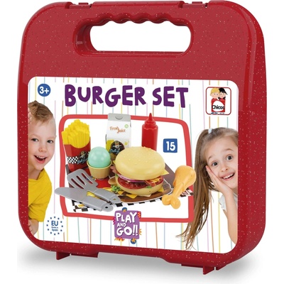Chicos Play & Go burgerový kufrík