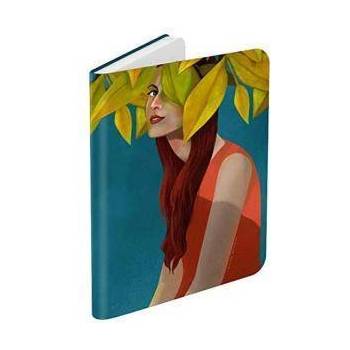 BOOKEEN Калъф кожен BOOKEEN Classic, за eBook четец DIVA, 6 inch, магнит, Lily Shygirl, BOOKEEN-COVERDS-LSY