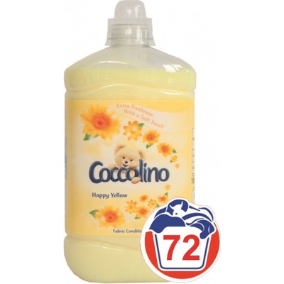 Coccolino Happy Yellow koncentrovaná aviváž 72 PD 1800 ml