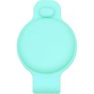 JC Силиконов държач за каишки за домашни любимци за Apple AirTag - JC AirTag Pet Collar Back Clip (светлосин)